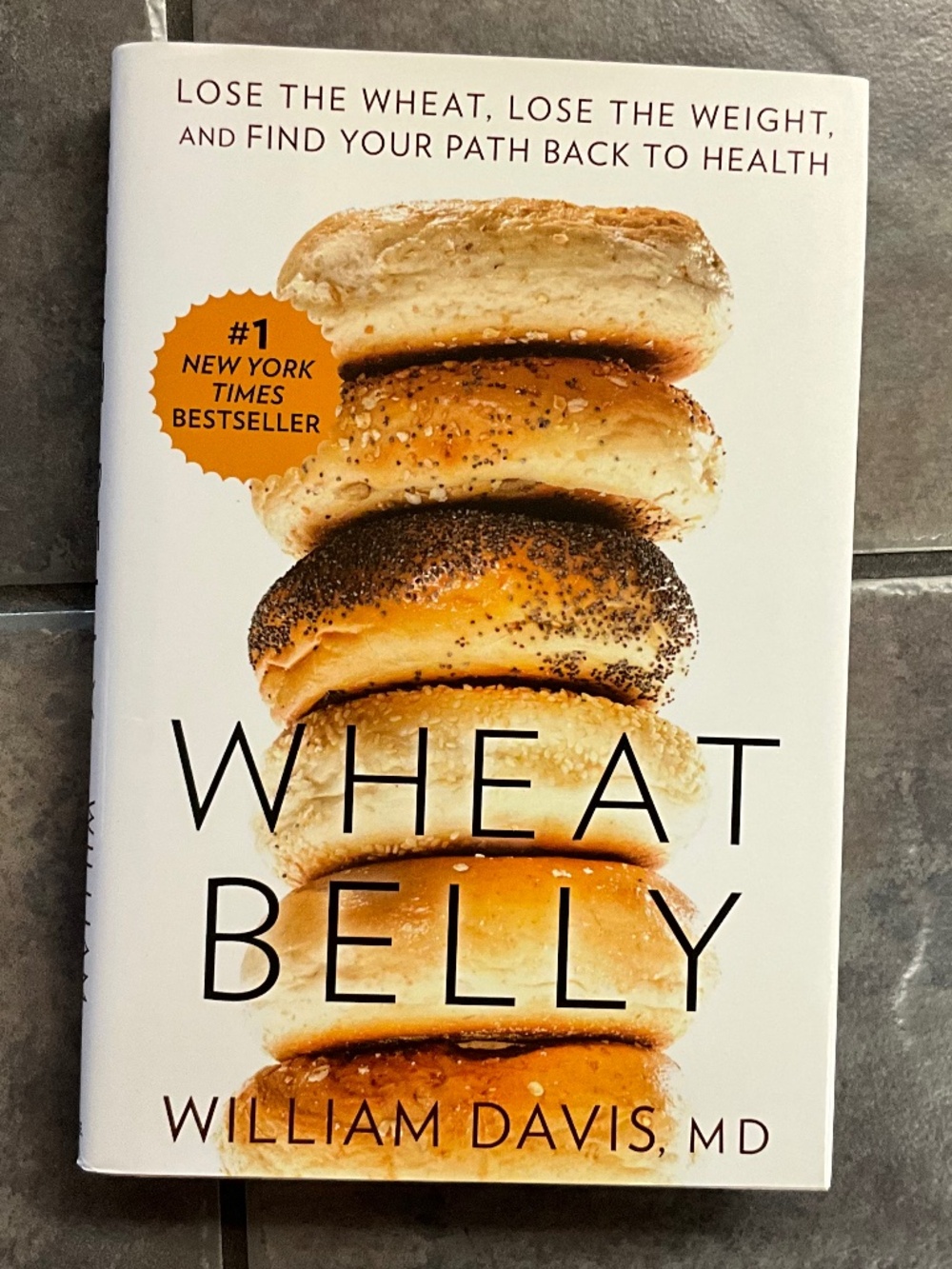 Wheat Belly hardcover book by William Davis, MD